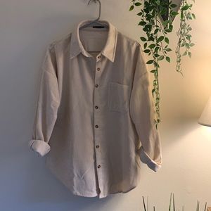 Oversized Corduroy Buttondown